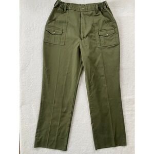 Boy Scouts of America Pants Mens 31 Olive Green Official Uniform Cargo Trousers